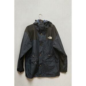 VTG 90s The North Face Mountain Light GORE-TEX Jacket — Navy/Black — Size L